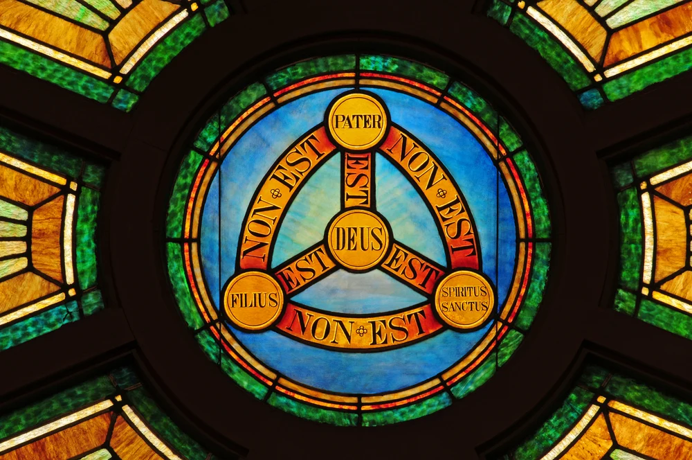 trinity stained glass